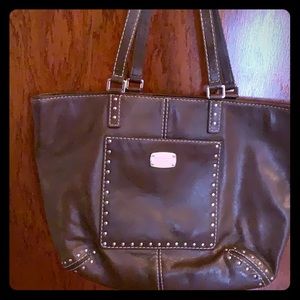 Michael Kors large leather tote
